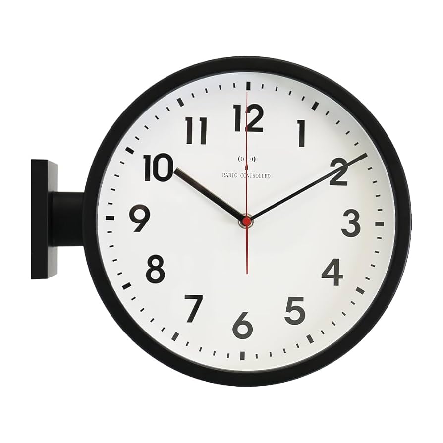 Amazon.co.jp: ベスタイム(BESTIME) RC296A 両面壁掛け時計